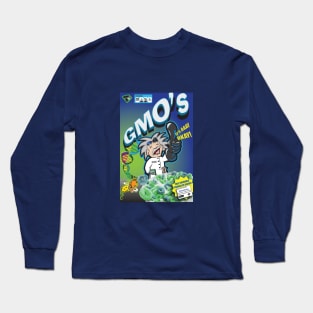 GMO'S Cereal Box Long Sleeve T-Shirt